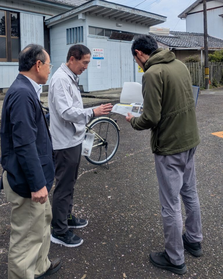 4月9日（木）下里天満区の物件へ外観視察に伺ってまいりました。